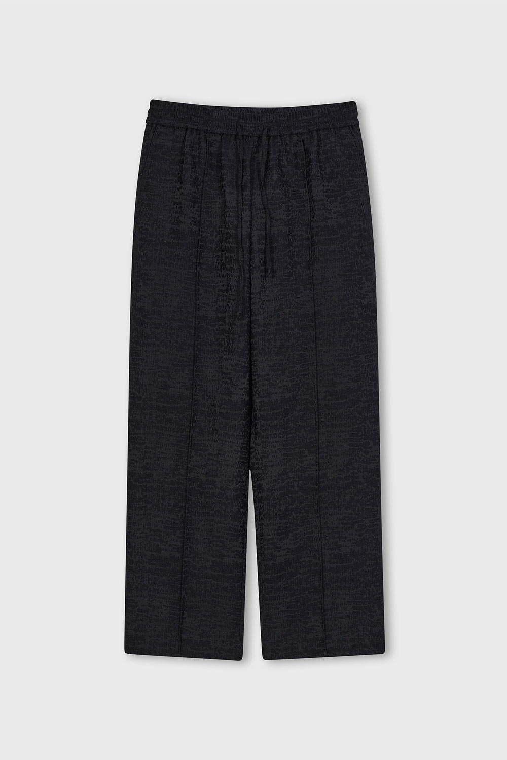 Jacquard Pajama Pants (Black)