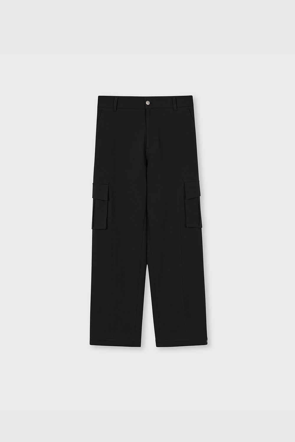 [4/6 배송] Parabola Line Cargo Pants (Extra Black)